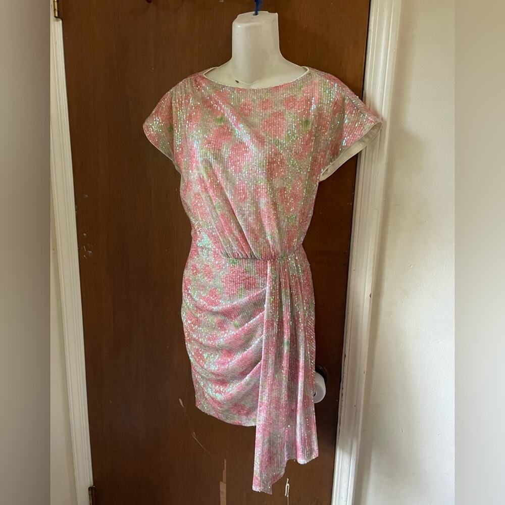 Saylor Sequin Theodora Mini Dress View 3